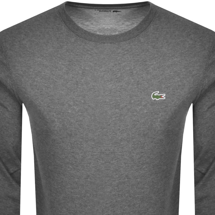 Alternative Image for ProductLacoste Sport Long Sleeved T Shirt Grey2